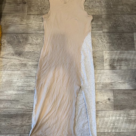 Lululemon LA Midi Dress Cafe Au Lait/Heather Cashew - Picture 3 of 4